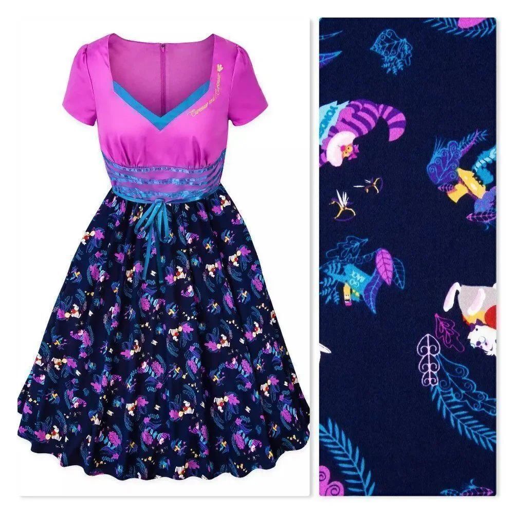 NEW! Disney The Dress Shop 'Alice in Wonderland' Retro Style Dress.